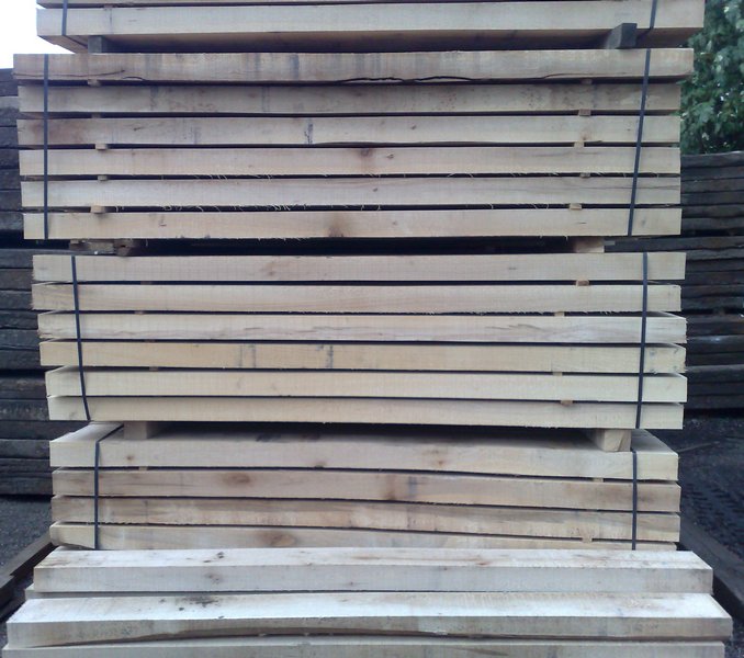 New Untreated European Oak Sleeper